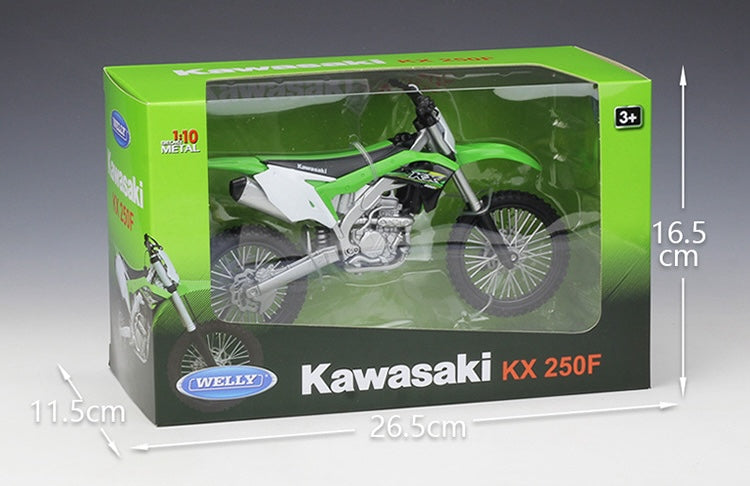 1:10 Kawasaki 2017 KX 250F Motorcycle Model