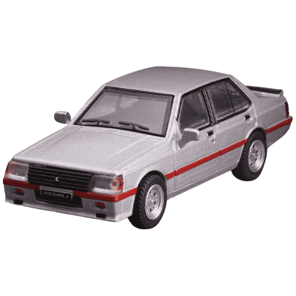 1:64 Mitsubishi Lancer EX2000 Silver Die Cast Model Car