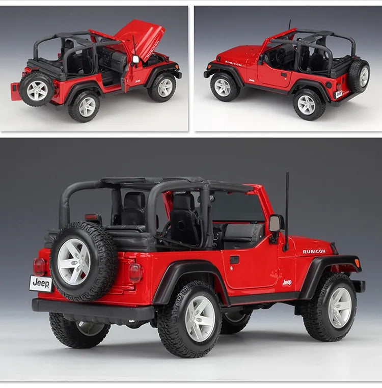 1:18 Jeep 2004 Wrangler Rubicon