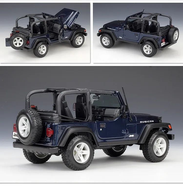 1:18 Jeep 2004 Wrangler Rubicon