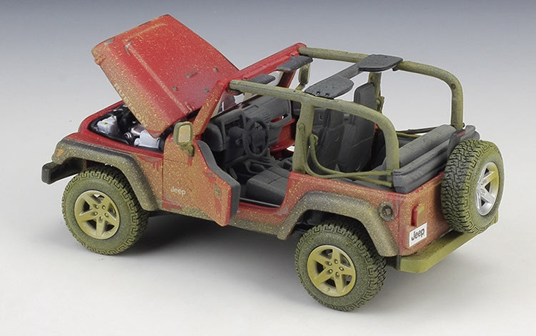 1:32 Jeep 2004 Wrangler Rubicon Die Cast Model Car