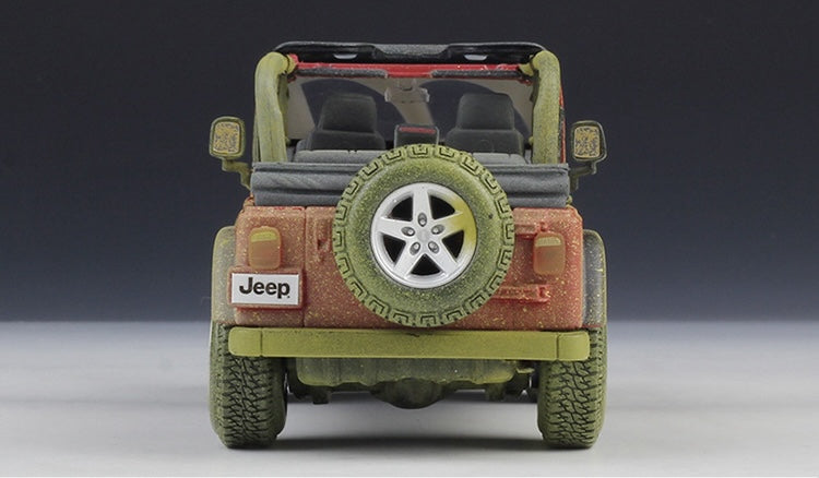 1:32 Jeep 2004 Wrangler Rubicon Die Cast Model Car