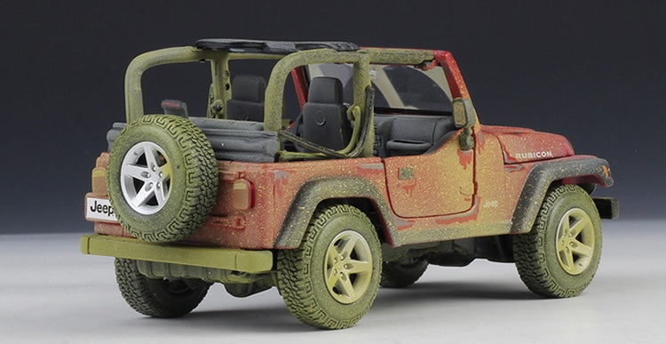 1:32 Jeep 2004 Wrangler Rubicon Die Cast Model Car