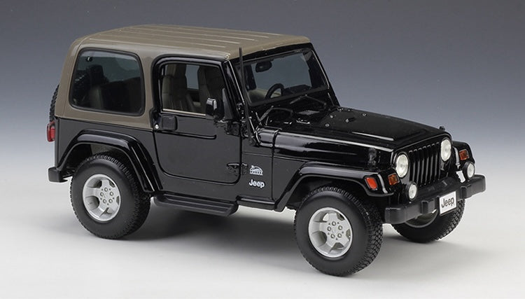 1:18 Jeep 2004 Wrangler Sahara Die Cast Model Car