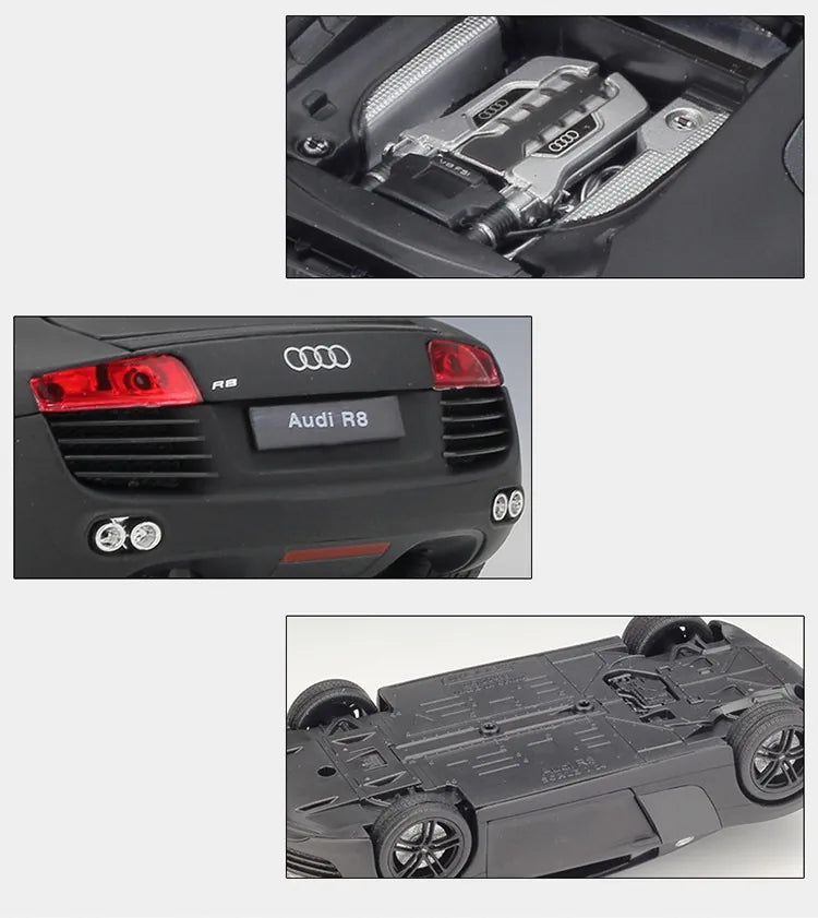 Audi R8 2006 à l'échelle 1:24 