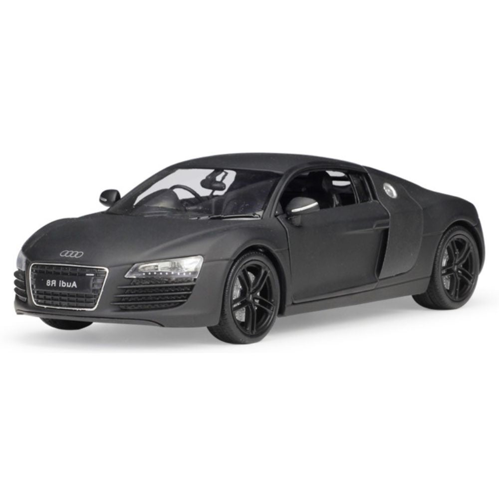 1:24 Audi 2006 R8 Black Die Cast Model Car