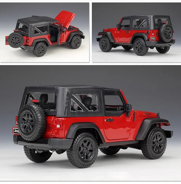 1:18 Jeep 2014 Wrangler Die Cast Model Car