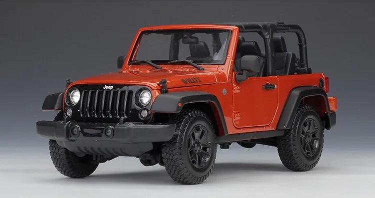 1:18 Jeep 2014 Wrangler Die Cast Model Car