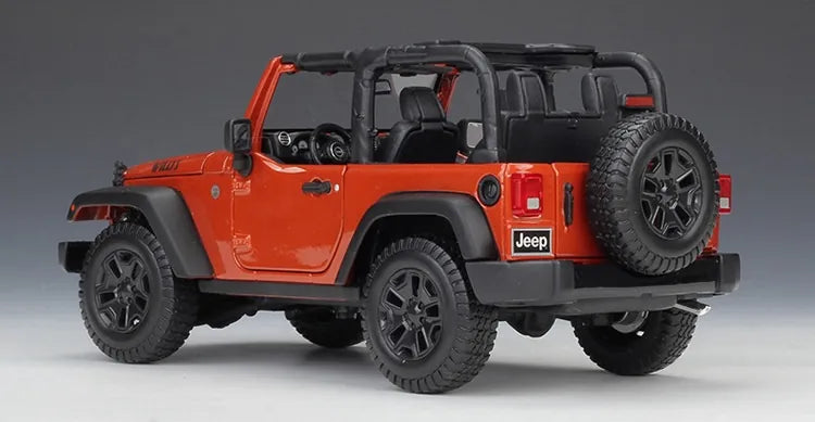 1:18 Jeep 2014 Wrangler Die Cast Model Car