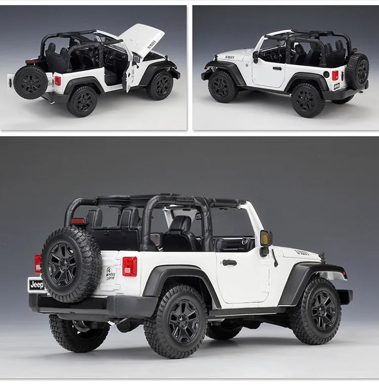 1:18 Jeep 2014 Wrangler Die Cast Model Car