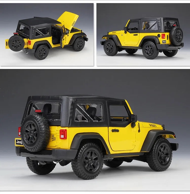 1:18 Jeep 2014 Wrangler Die Cast Model Car