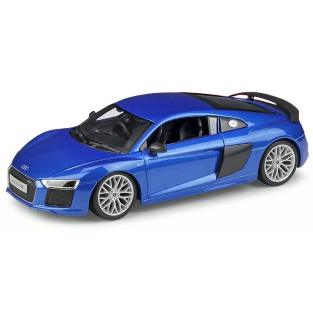 1:18 Audi 2015 R8 Type 4S Blue Die Cast Model Car