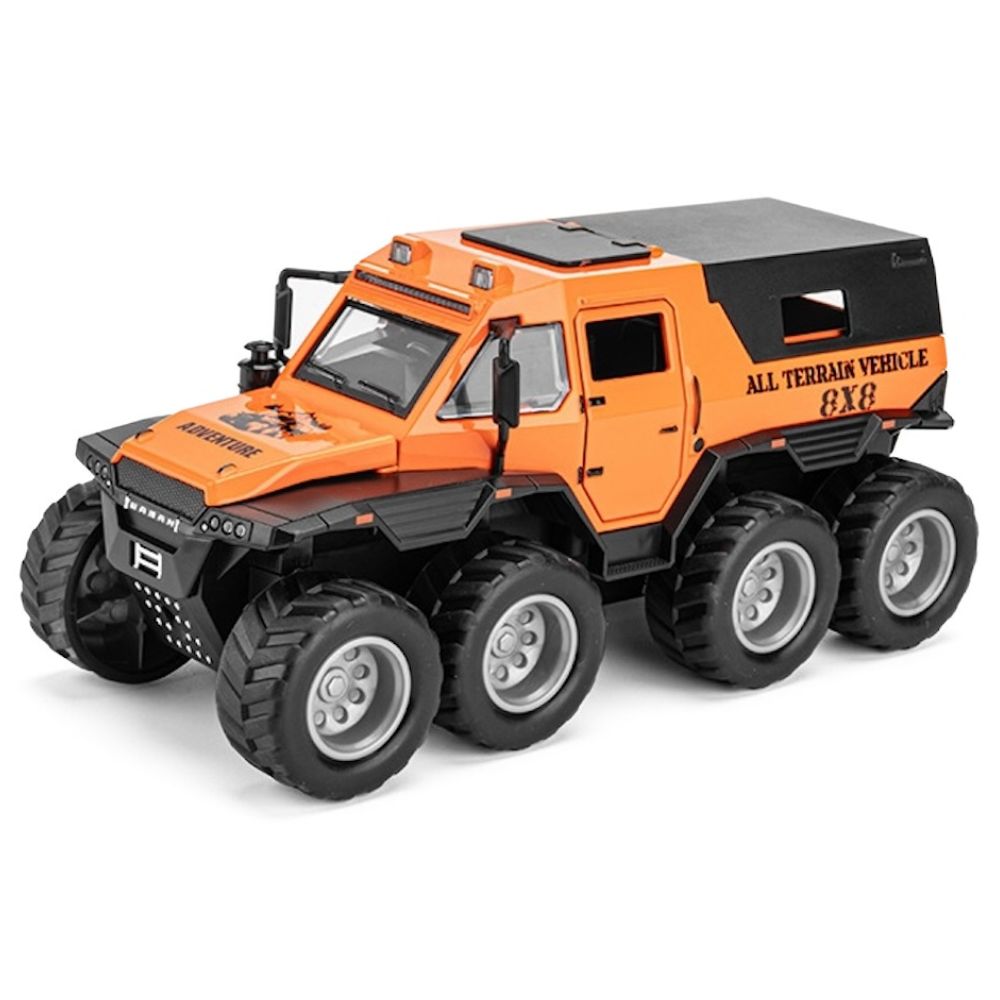 1:32 2015 Conqueror Shaman Orange Die Cast Model Car