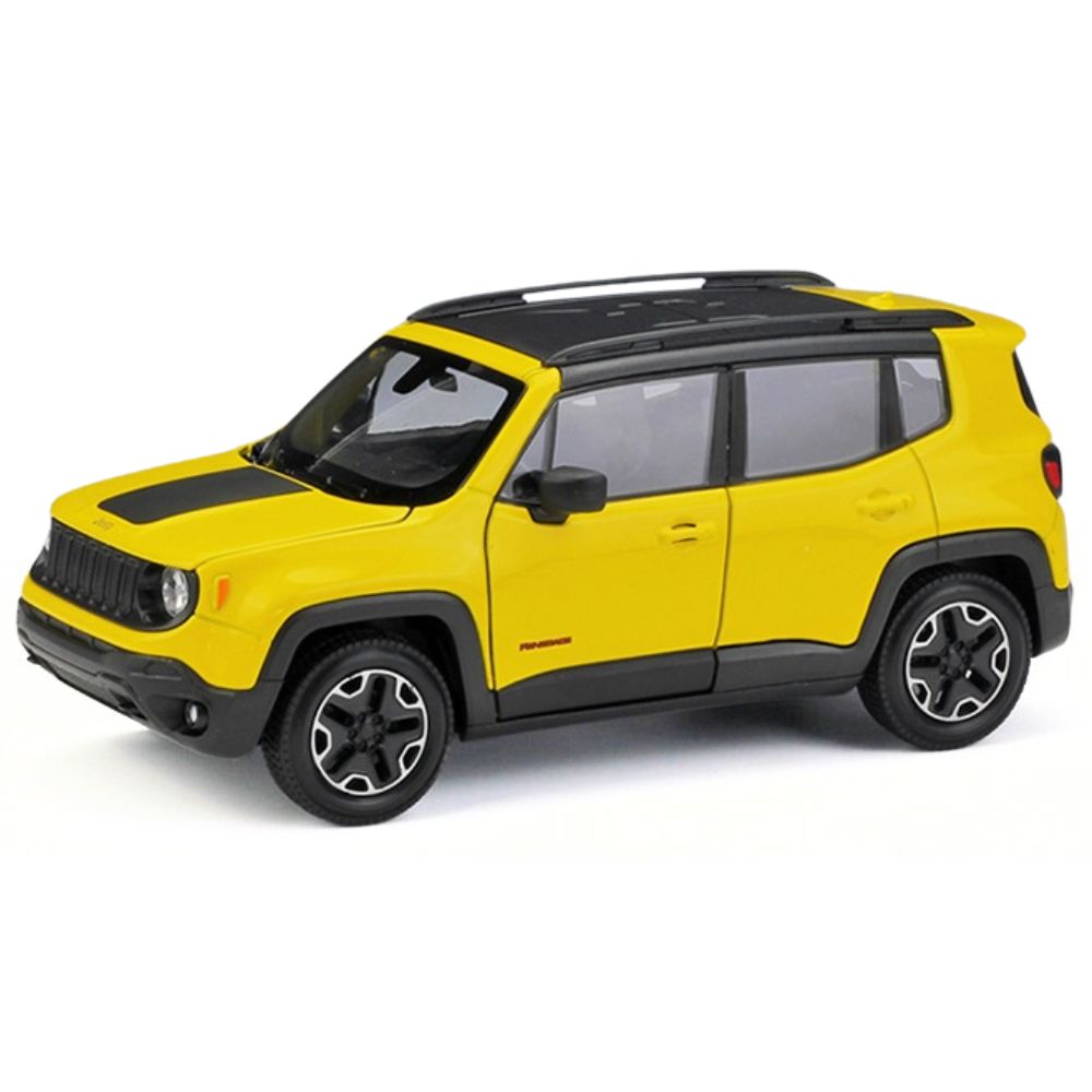 1:24 Jeep 2015 Renegade Trailhawk Yellow Die Cast Model Car