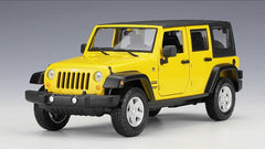 1:24 Jeep 2015 Wrangler Unlimited Die Cast Model Car