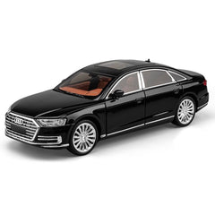 1:24 Audi 2017 A8 D5 Black Die Cast Model Car