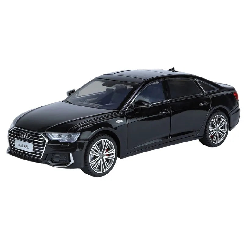 1:18 Audi 2018 A6L C8 Black Die Cast Model Car