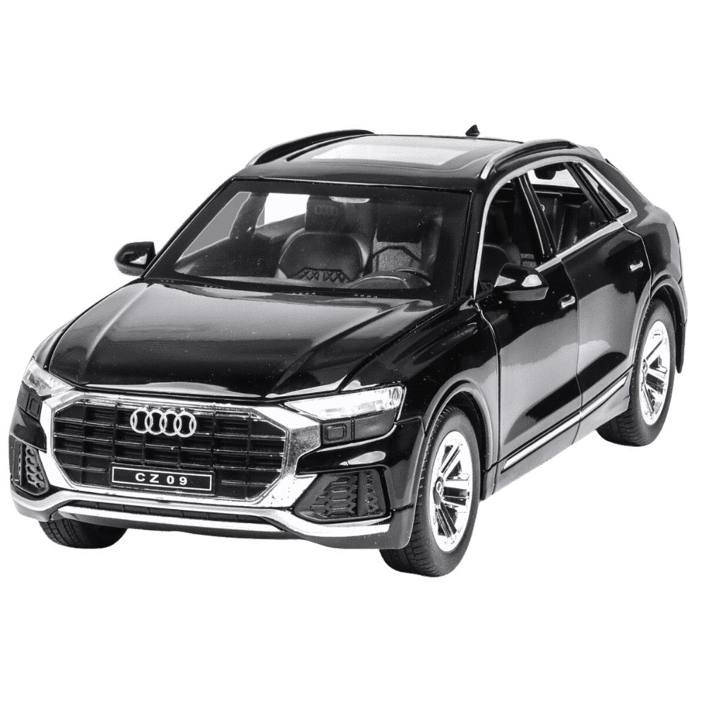 1:24 Audi 2018 Q8 Black Die Cast Model Car