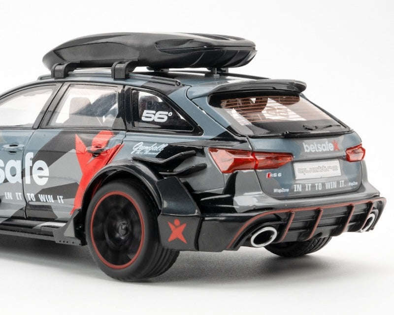 1:24 Audi 2019 RS6 Betsafe C8 Die Cast Model Car