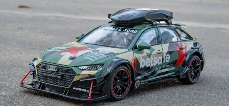 1:24 Audi 2019 RS6 Betsafe C8 Die Cast Model Car