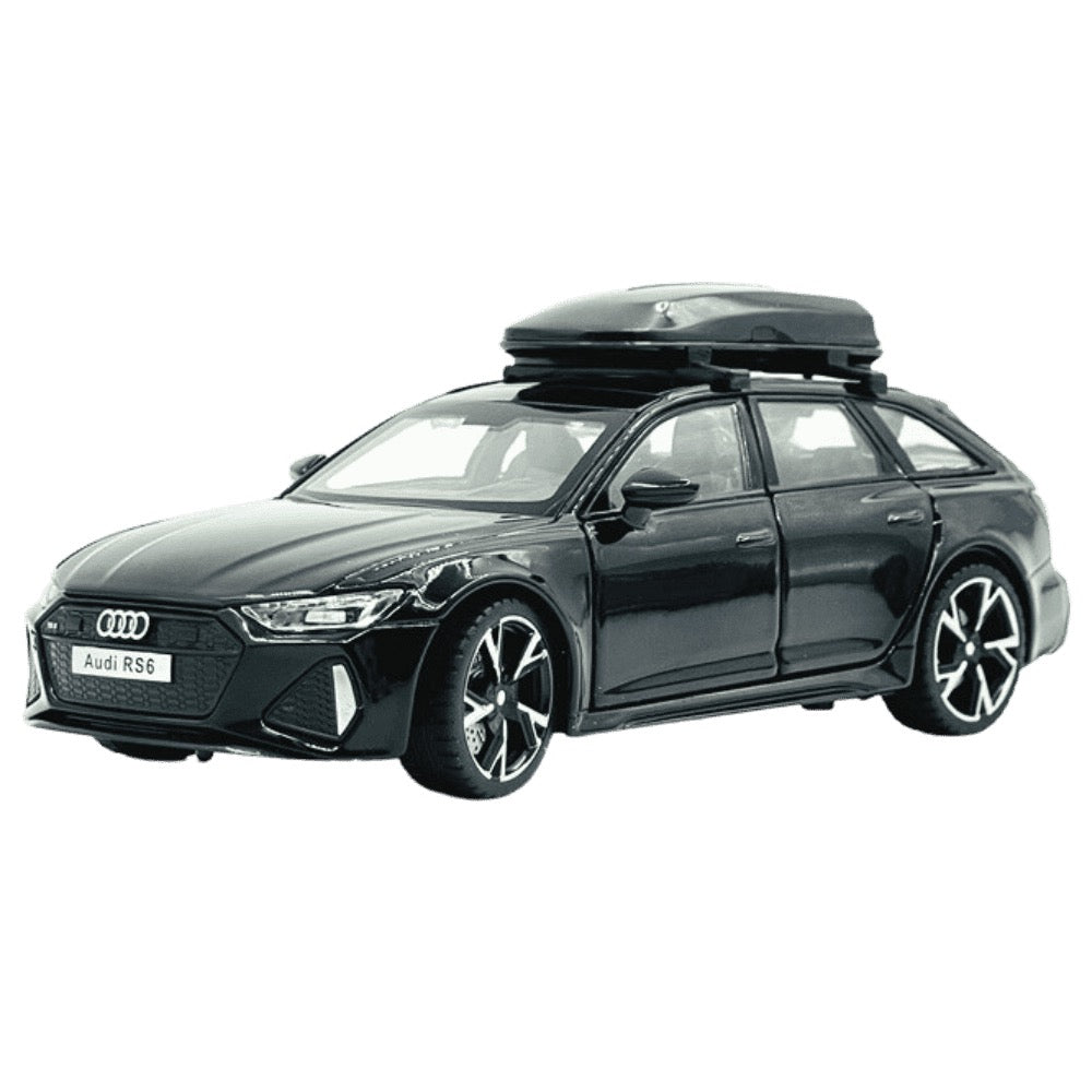 1:32 Audi 2019 RS6 C8 Black Die Cast Model Car