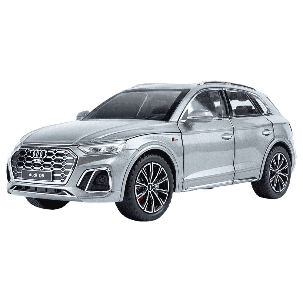 1:24 Audi 2021 Q5 Silver Die Cast Model Car