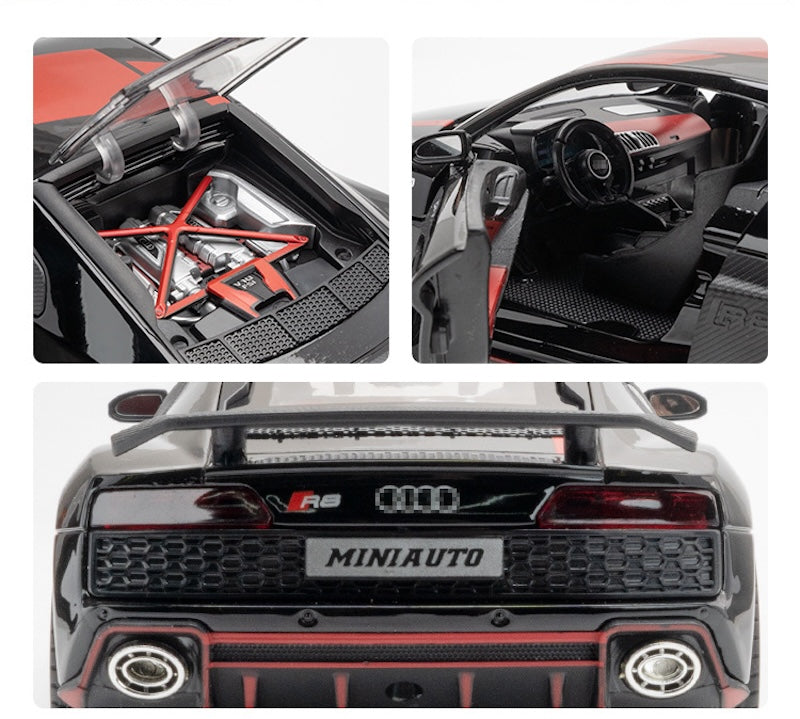 1:24 Audi 2021 R8 Sport Die Cast Model Car