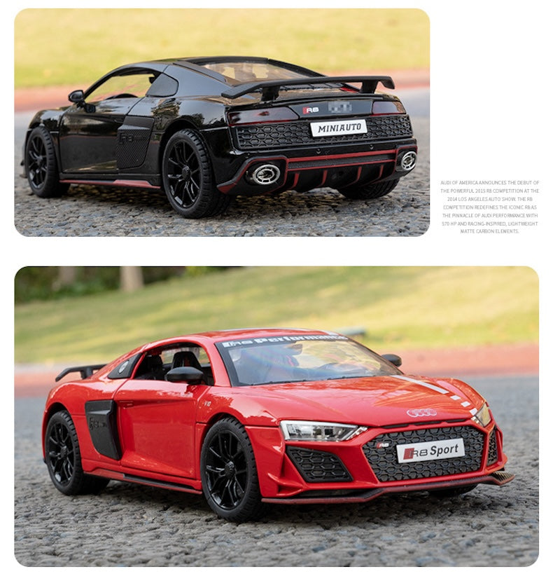 1:24 Audi 2021 R8 Sport Die Cast Model Car