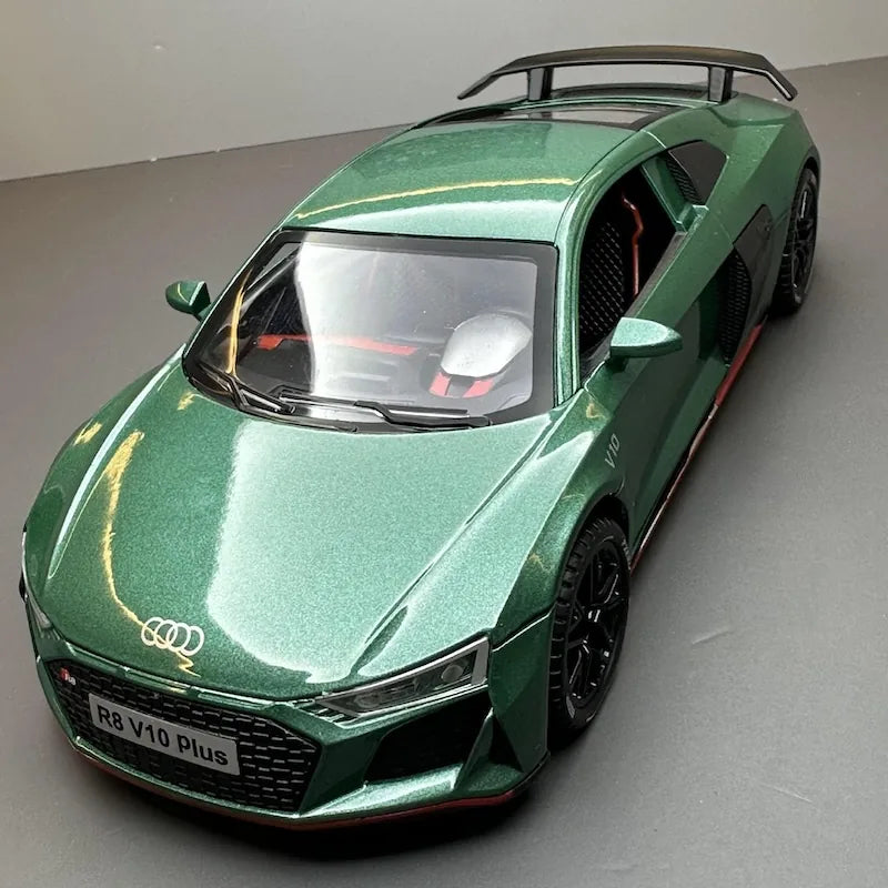 1:24 Audi 2023 R8 V10 Plus Die Cast Model Car