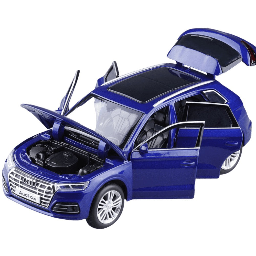 1:32 Audi 2019 Q5 55 TFSi E Quattro Blue Die Cast Model Car