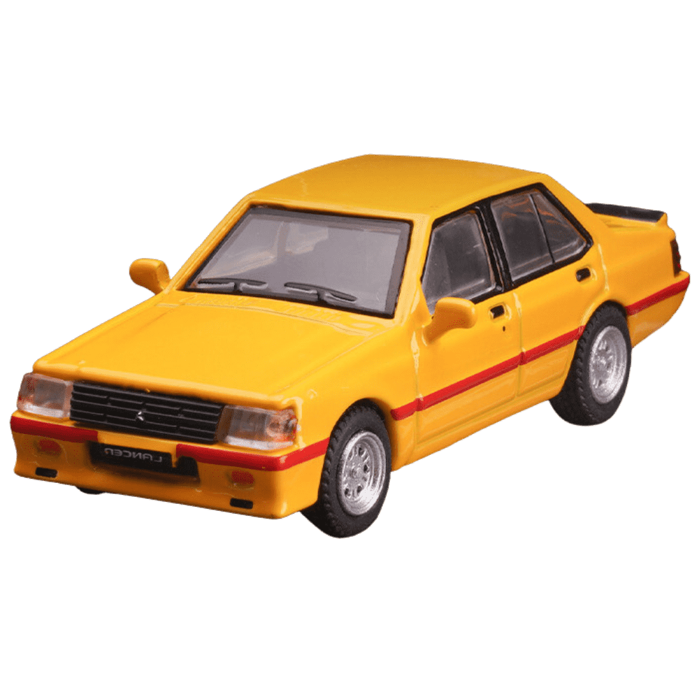 1:64 Mitsubishi Lancer EX2000 Yellow Die Cast Model Car