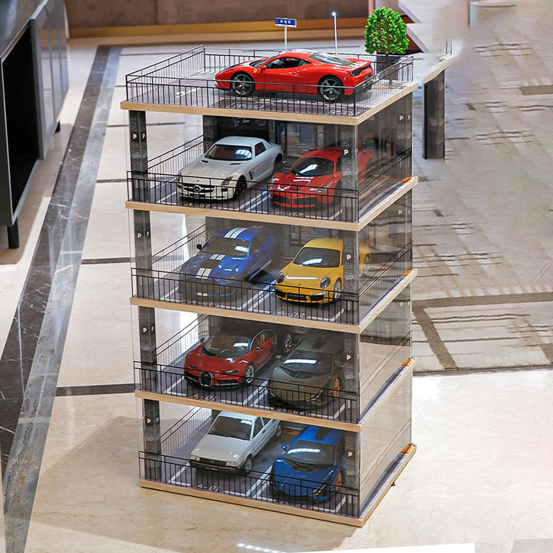 1:18 Automobile building garage model scene Fourth Layer Scene