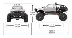 1:10 4WD Electric RC Rock Crawler - Toyota Tacoma Off-Road Model RC Car