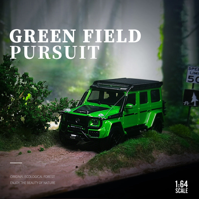 1:64 Green field pursuit scene Scene