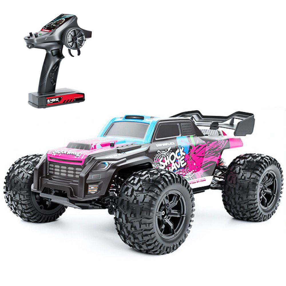 1:18 R/C STK-004 2.4G Off-Road Racing Car Pink Brush Motor RC Car