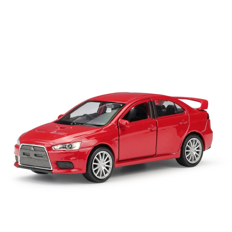 1:36 Mitsubishi Lancer Evolution X Red Die Cast Model Car