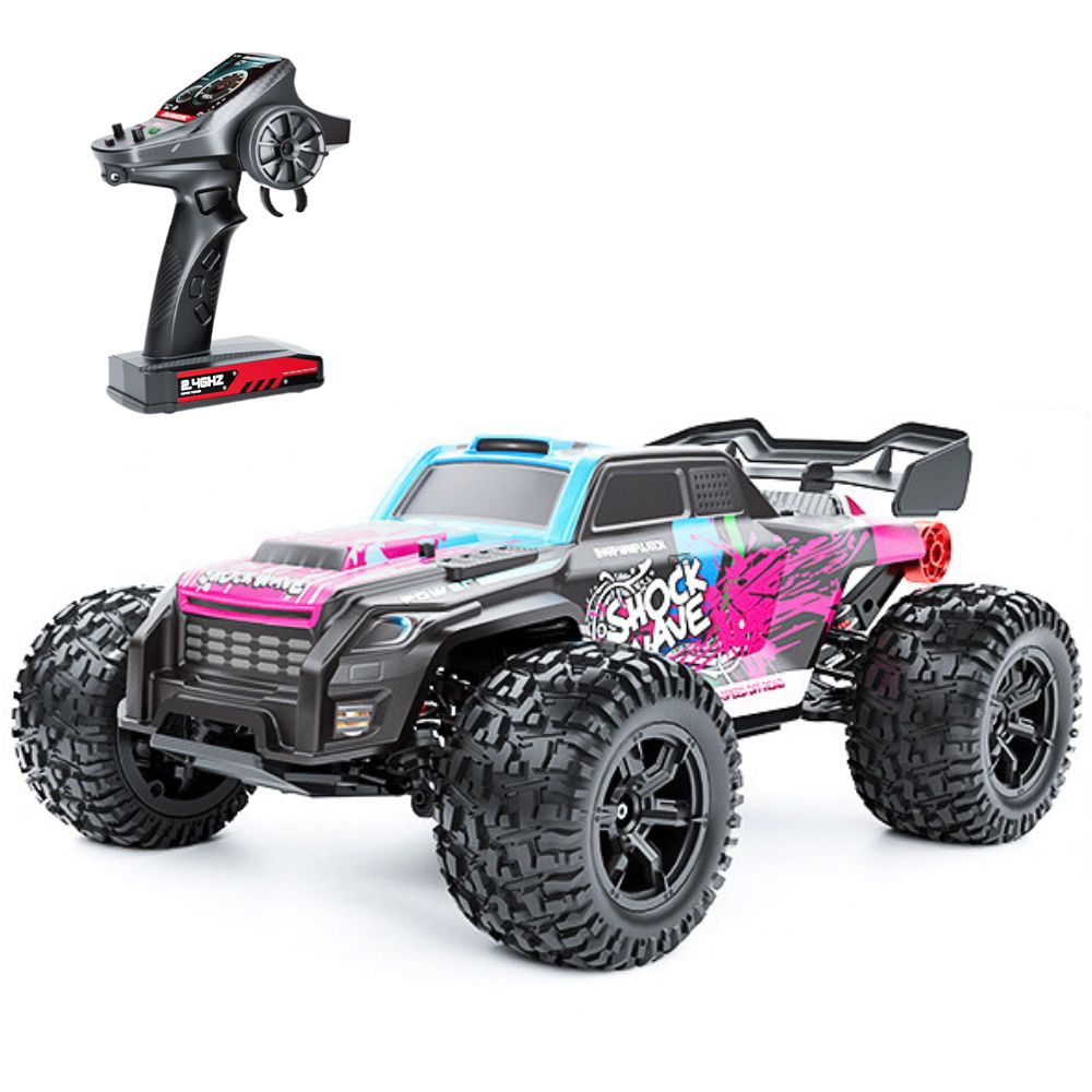 1:18 R/C STK-004 2.4G Off-Road Racing Car Pink Brushless Motor RC Car