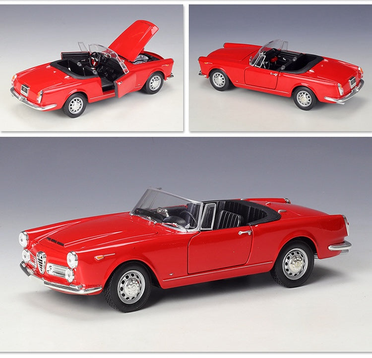 1:24 Alfa Romeo 1960 2600 Spider Die Cast Model Car