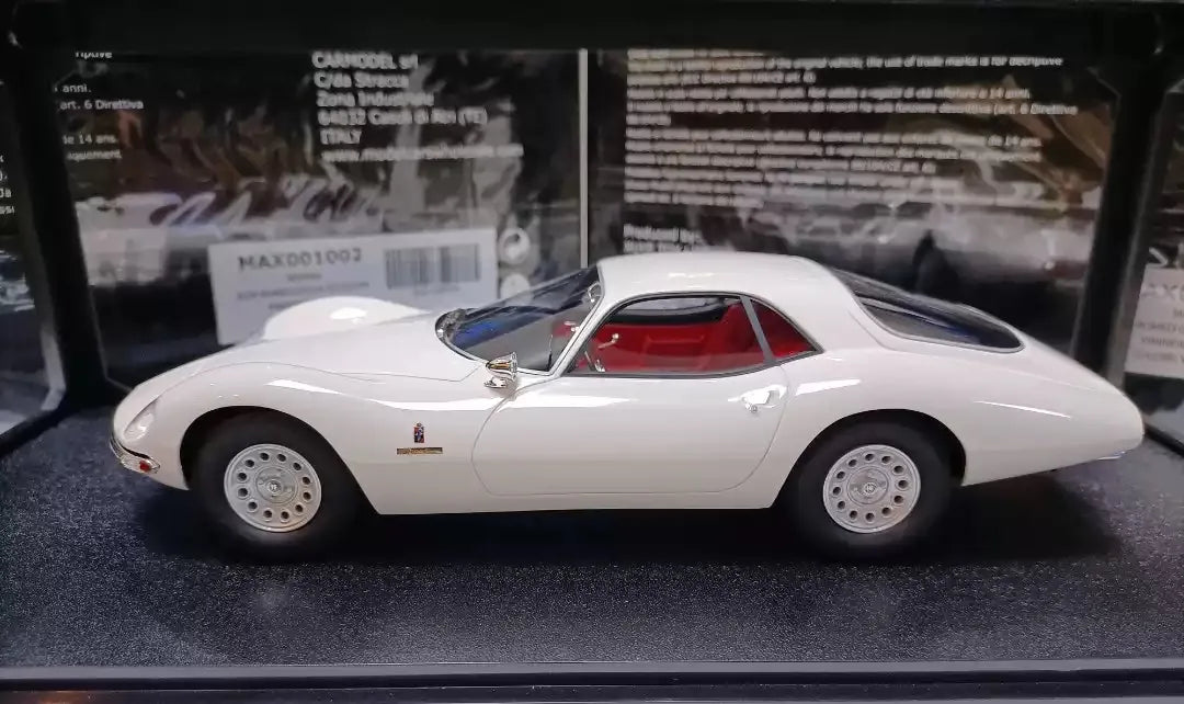 1:18 Alfa Romeo 1965 Giulia 1600 TZ2