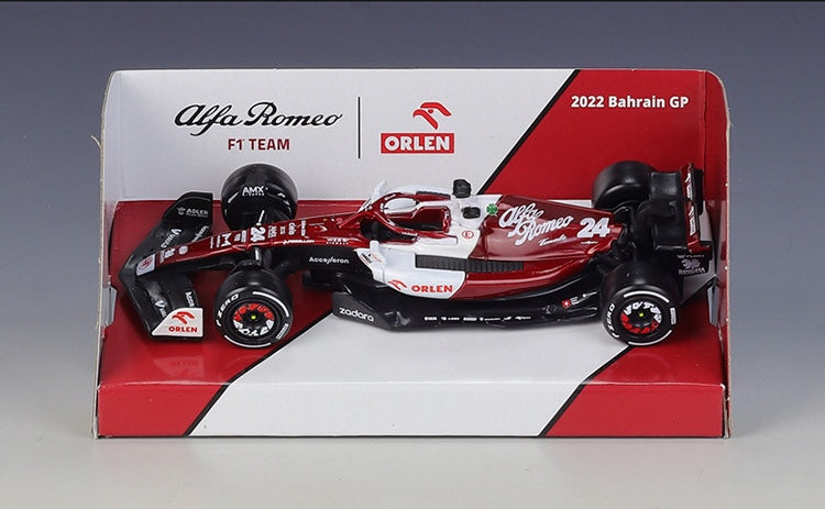 1:43 Alfa Romeo 2022 F1 Team ORLEN C42 Formula 1 Model Car