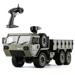 1:16 Scale All-Terrain RC Military Off-Road Truck with HD Camera