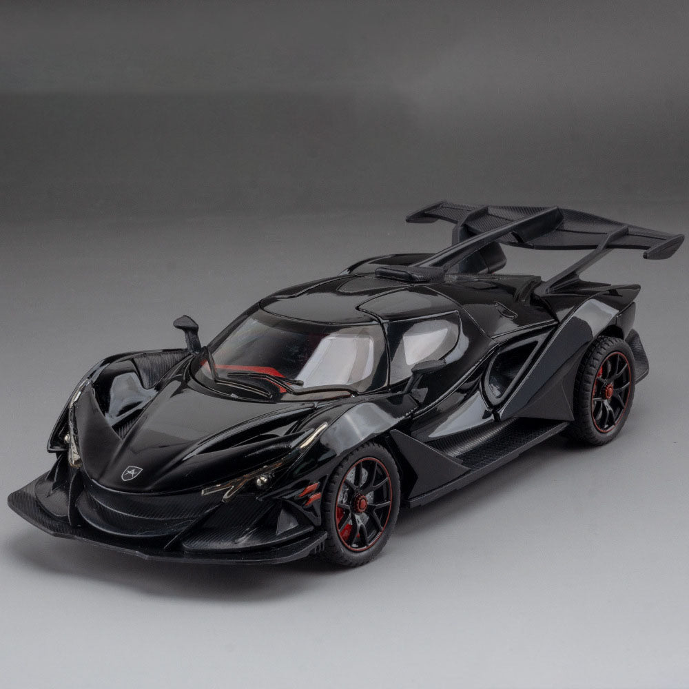 1:24 Apollo 2019 Intensa Emozione Black Die Cast Model Car