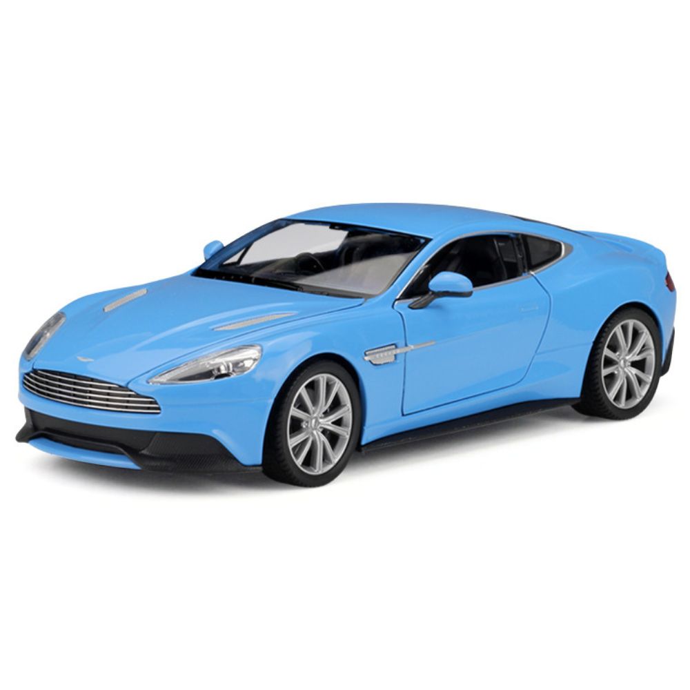 1:24 Aston Martin 2015 Vanquish Blue Die Cast Model Car