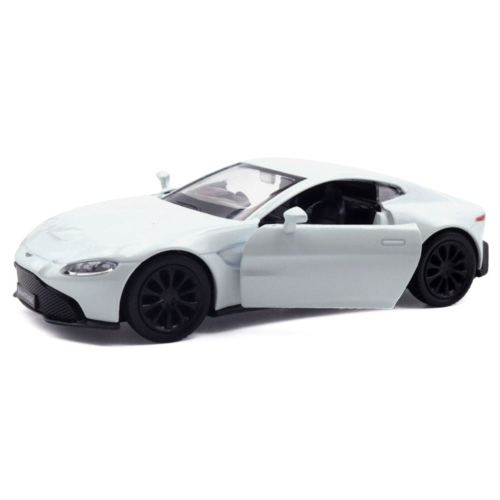 1:36 Aston Martin 2018 Vantage White Die Cast Model Car