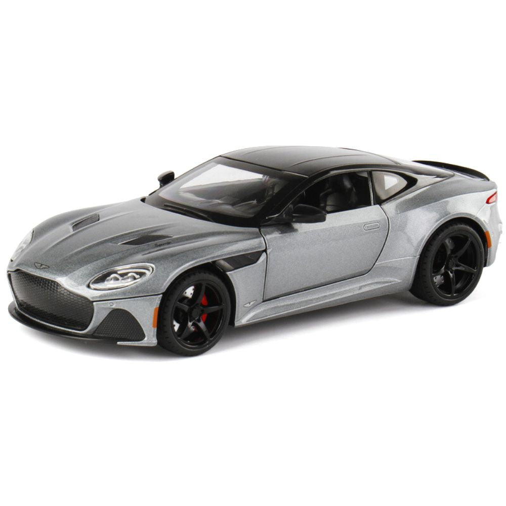 1:24 Aston Martin 2019 DBS Superleggera Silver Die Cast Model Car