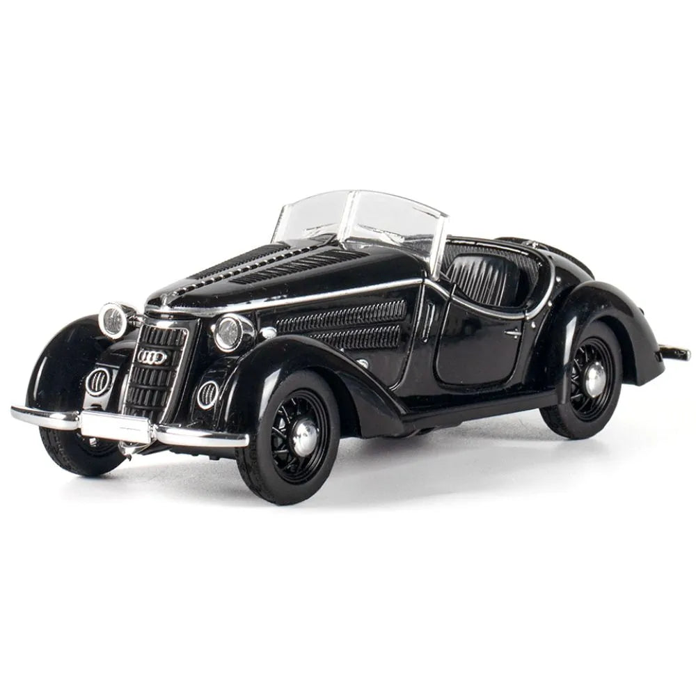 1:32 Audi 1936 Wanderer W25K Roadster Black Die Cast Model Car