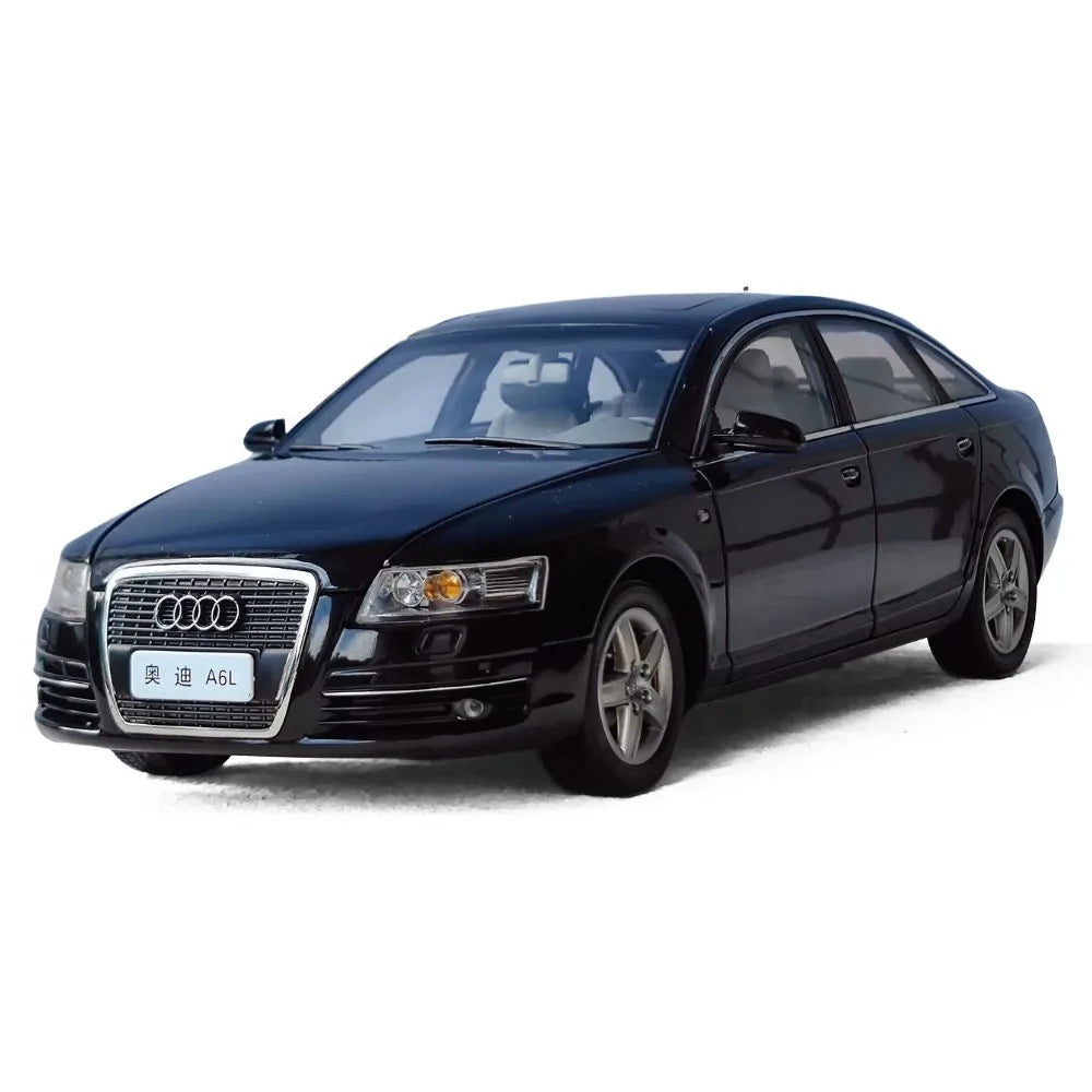 1:18 Audi 2004 A6L C6 Black Die Cast Model Car