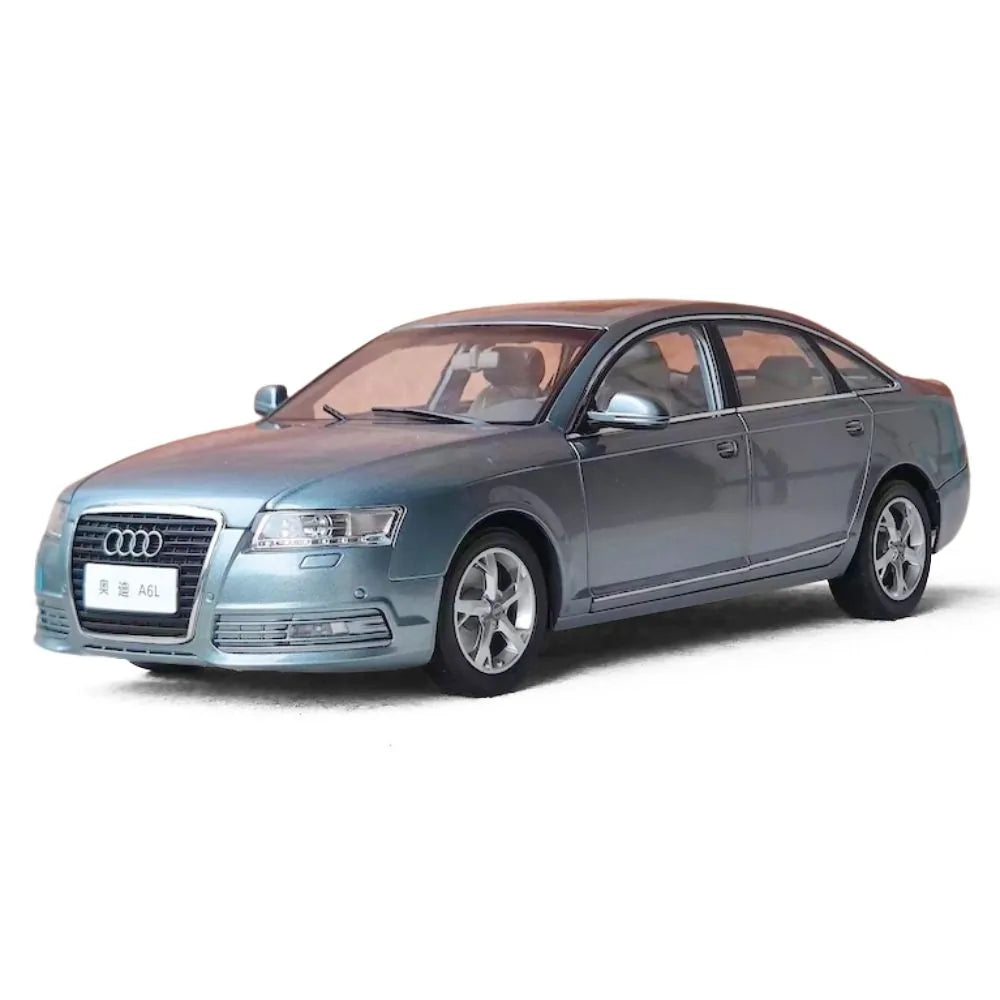 1:18 Audi 2009 A6L C6 Blue Die Cast Model Car