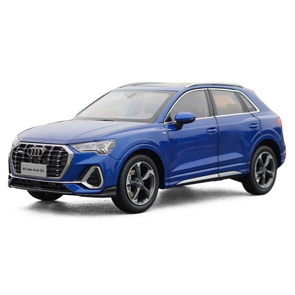 1:18 Audi 2019 Q3 Blue Die Cast Model Car