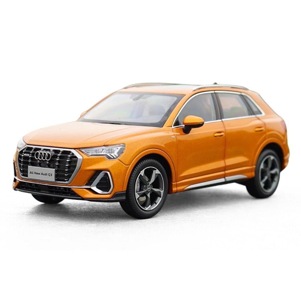 1:18 Audi 2019 Q3 Yellow Die Cast Model Car